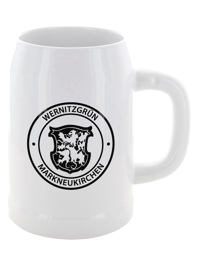 Bierkrug 0,5l Logo