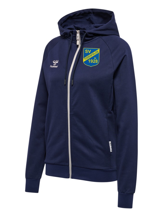 Hummel Move Grid Cotton Zip Hoodie Woma Damen
