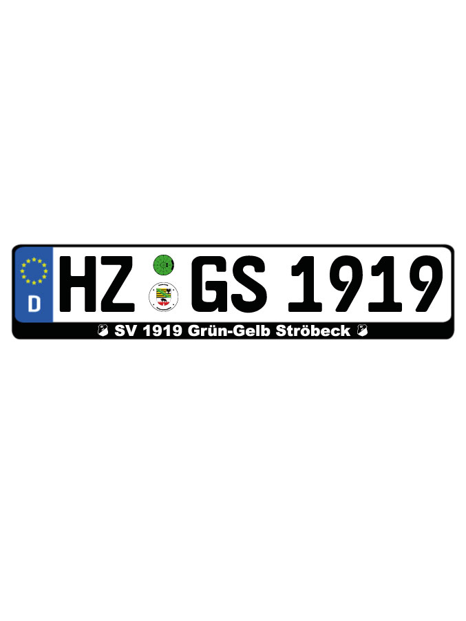 Kennzeichenhalter Kalden (2er Set)