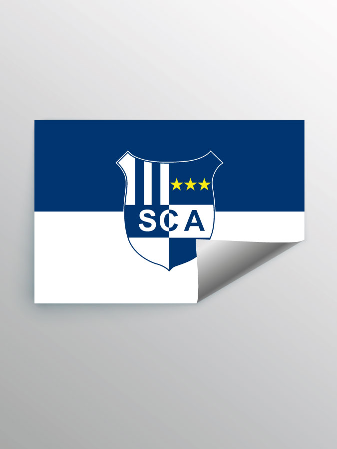 Aufkleber DIN A7 Logo