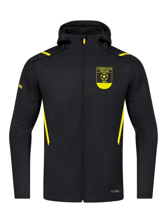 Jako Freizeitjacke Challenge mit Kapuze