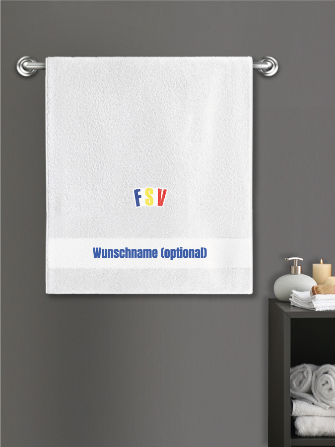 Badehandtuch Team Sticklogo
