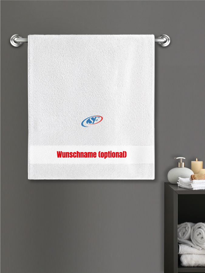 Badehandtuch Team Sticklogo