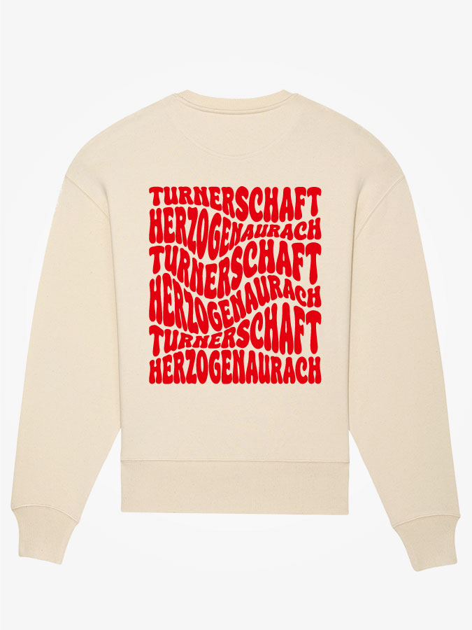 Oversized Sweater Wavy Herren