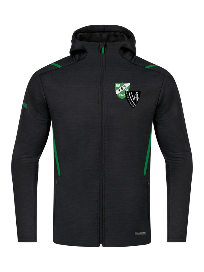 Jako Freizeitjacke Challenge mit Kapuze