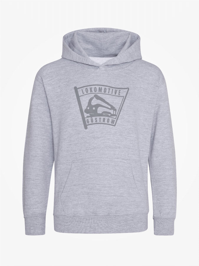 Hoodie All Grey Kids Unisex