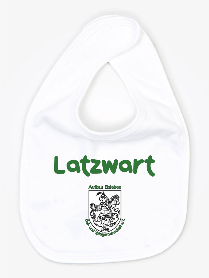 Babylätzchen Latzwart