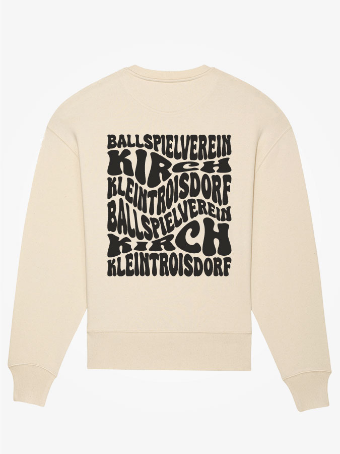 Oversized Sweater Wavy Herren