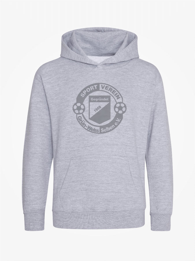 Hoodie All Grey Kids Unisex