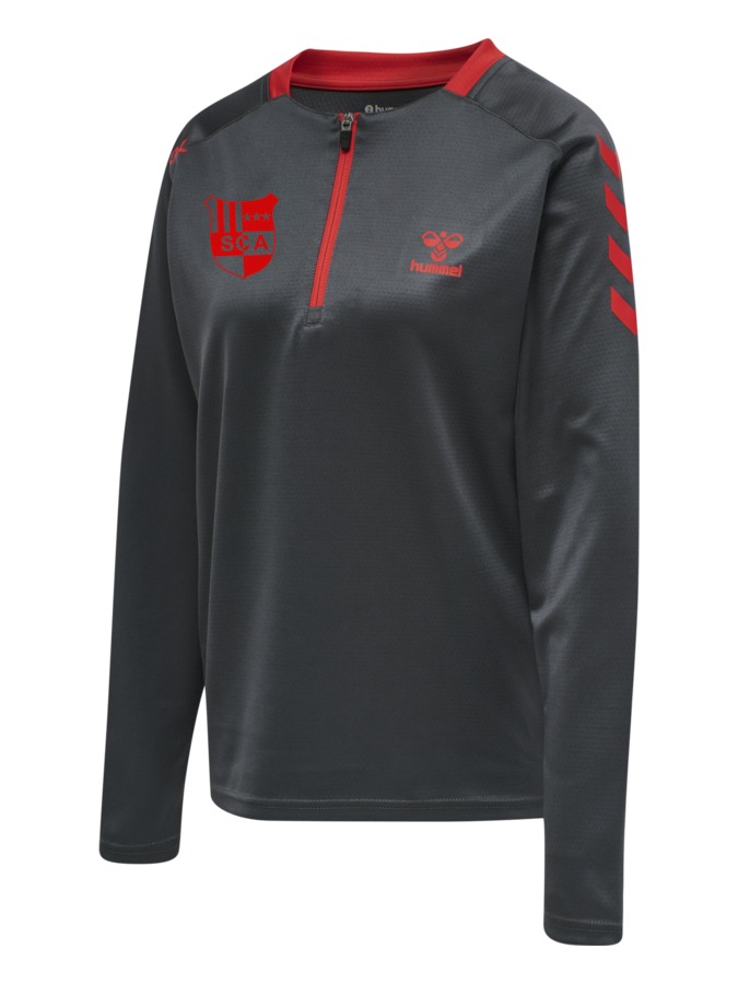 Hummel Action Poly Half Zip Sweat Damen