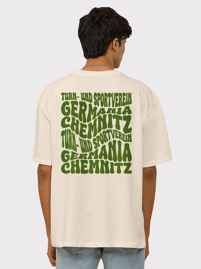 Oversized Shirt Wavy Herren