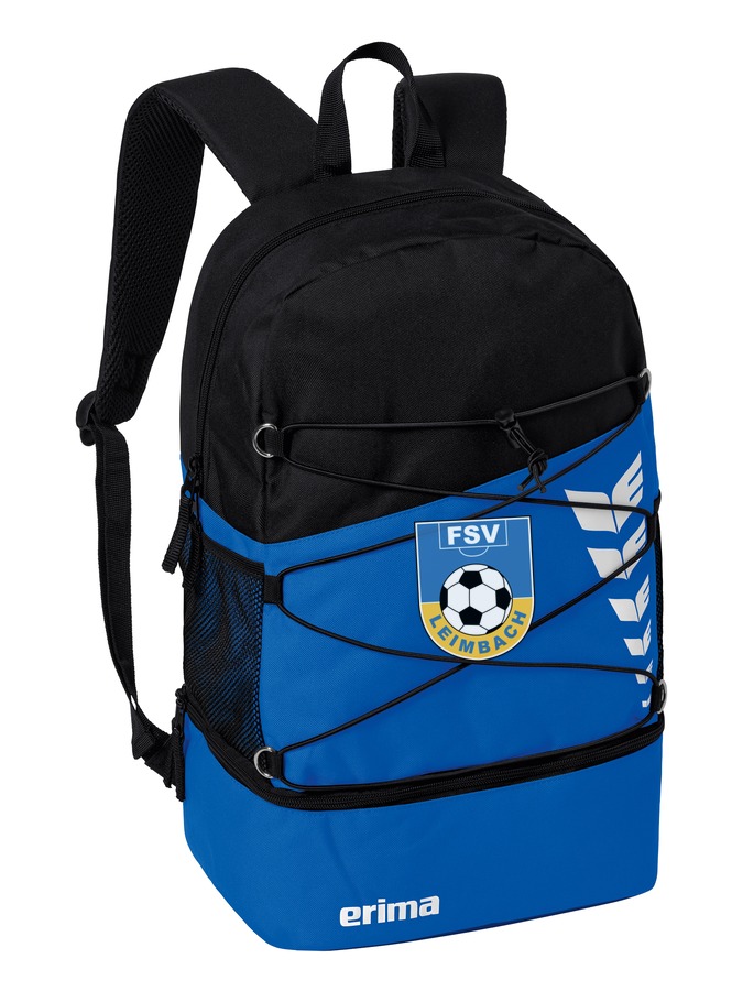 Erima Six Wings Rucksack mit Bodenfach