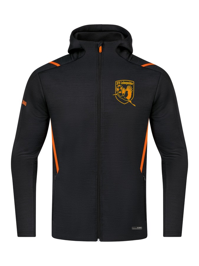 Jako Freizeitjacke Challenge mit Kapuze