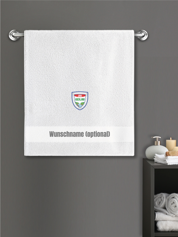 Badehandtuch Team Sticklogo