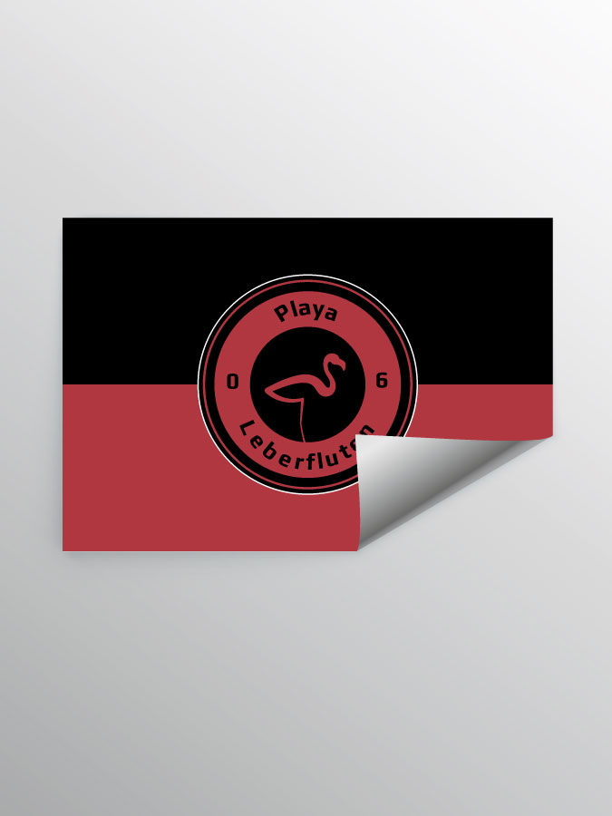 Aufkleber DIN A7 Logo
