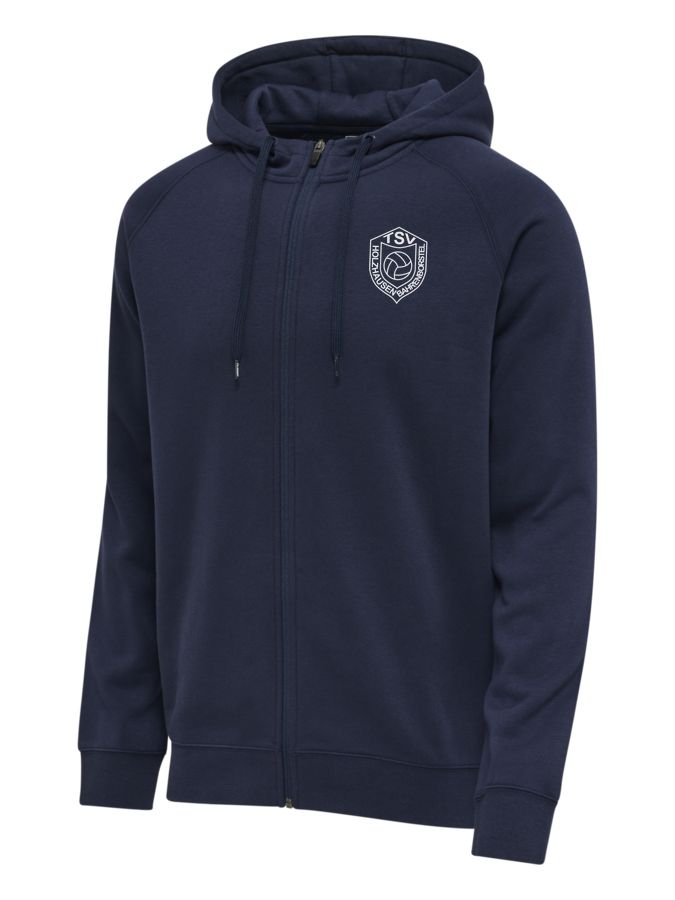 Hummel Red Classic Zip Hoodie