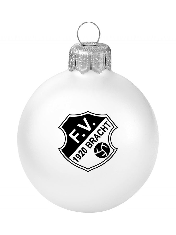 Weihnachtskugel Logo 8cm