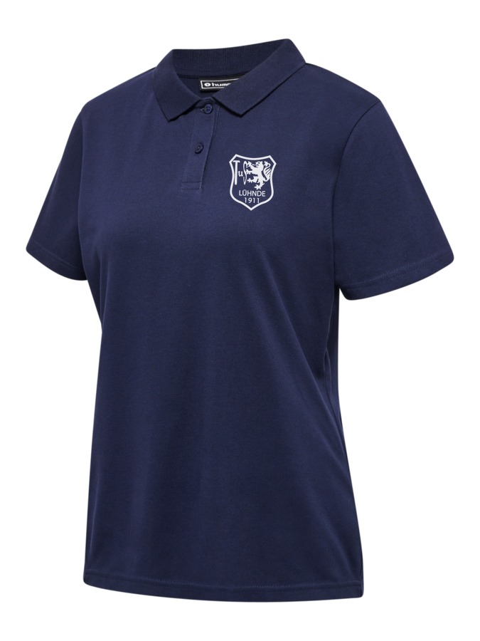 Hummel Red Stretch Polo Damen