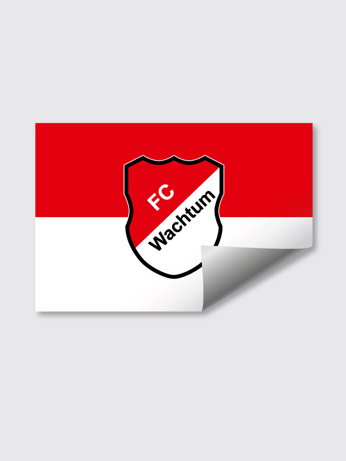 Aufkleber DIN A7 Logo