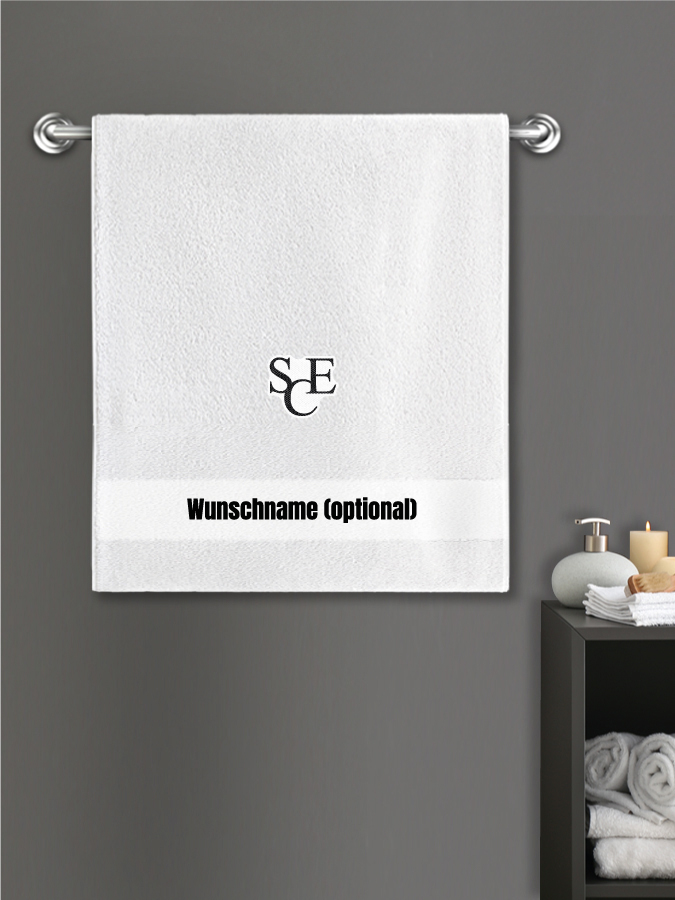 Badehandtuch Team Sticklogo