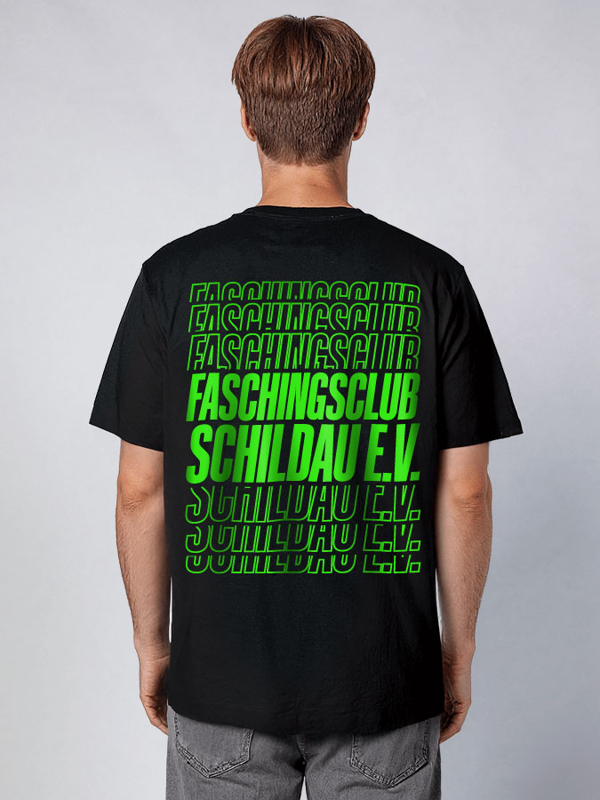 Oversized Shirt Neon Herren