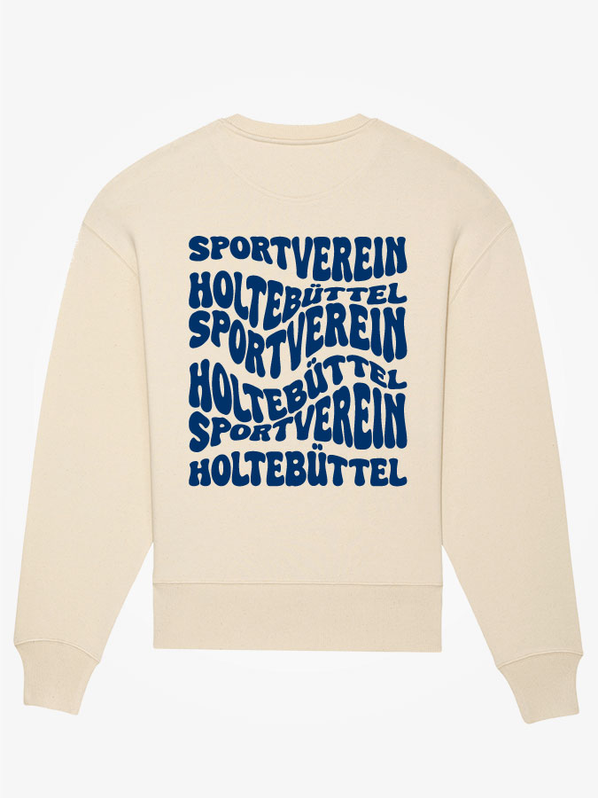 Sweatshirt Oversized Wavy Herren
