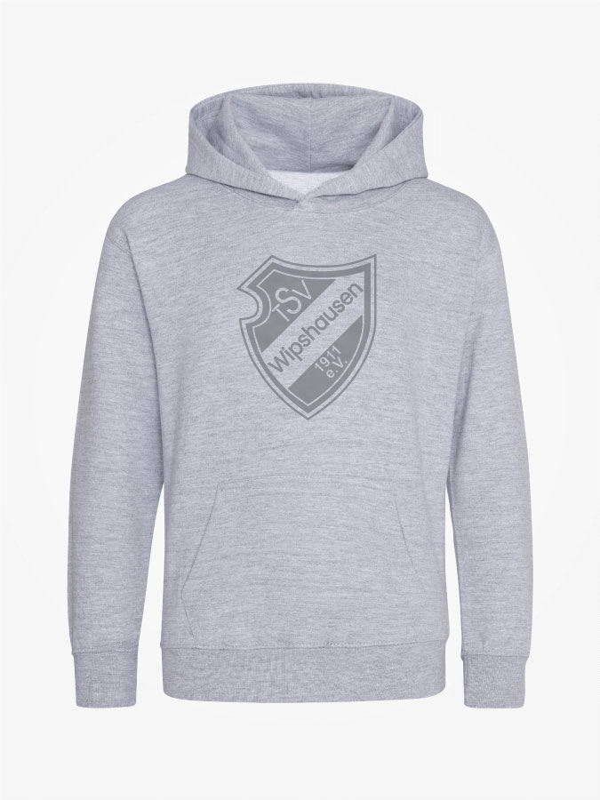 Hoodie All Grey Kids Unisex