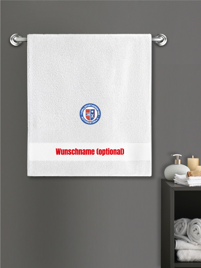 Badehandtuch Team Sticklogo