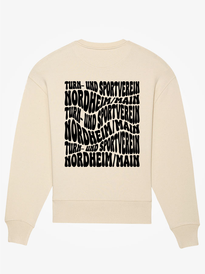 Sweatshirt Oversized Wavy Herren