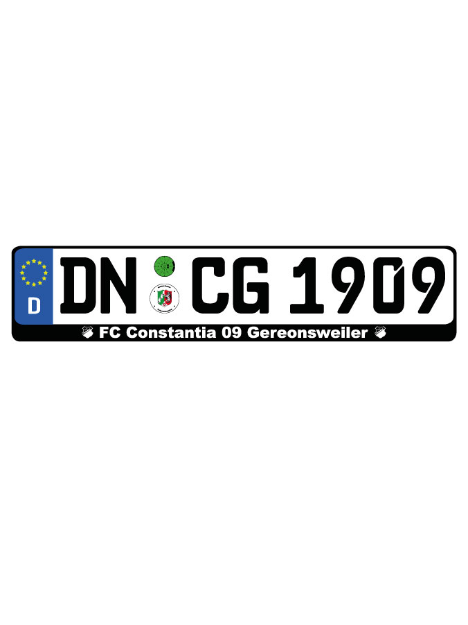 Kennzeichenhalter Kalden (2er Set)