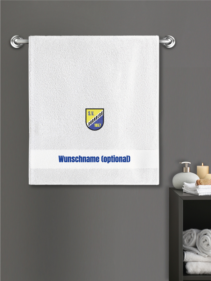 Badehandtuch Team Sticklogo