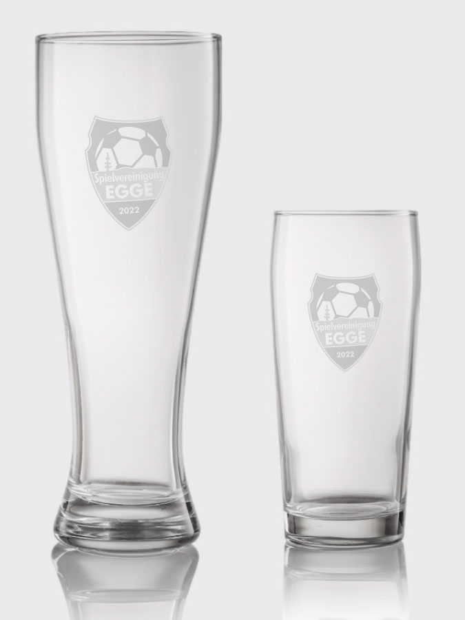 Biergläser Gravur