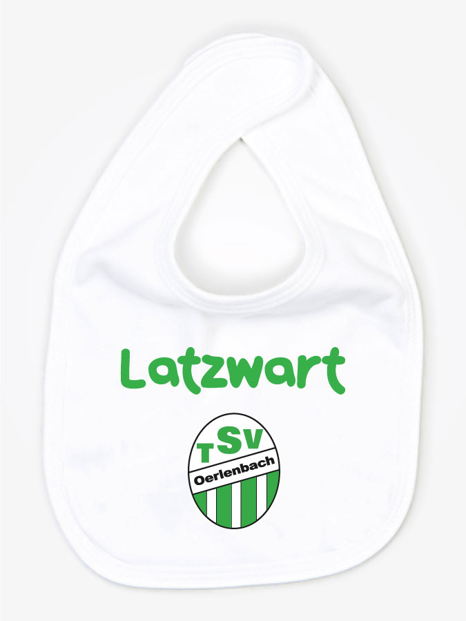 Babylätzchen Latzwart