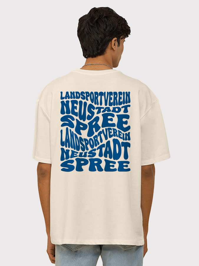 Oversized Shirt Wavy Herren