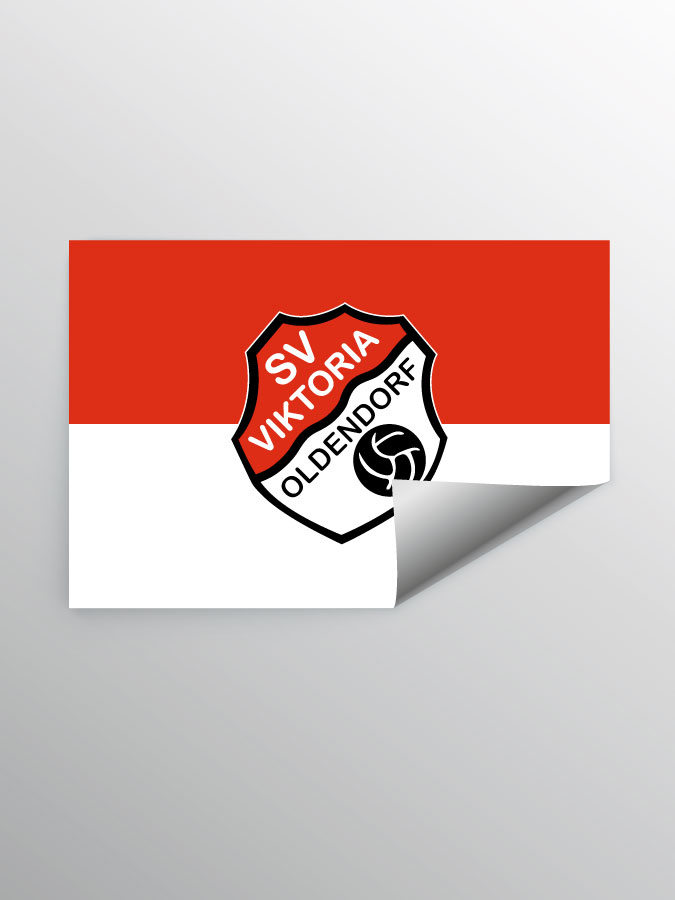 Aufkleber DIN A7 Logo