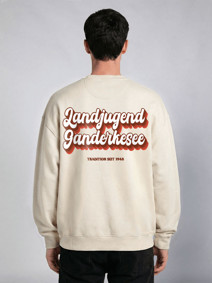 Oversized Sweater Vintage Herren