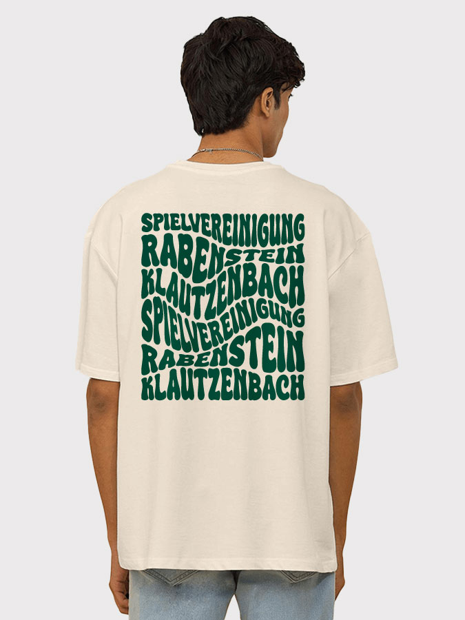 Oversized Shirt Wavy Herren