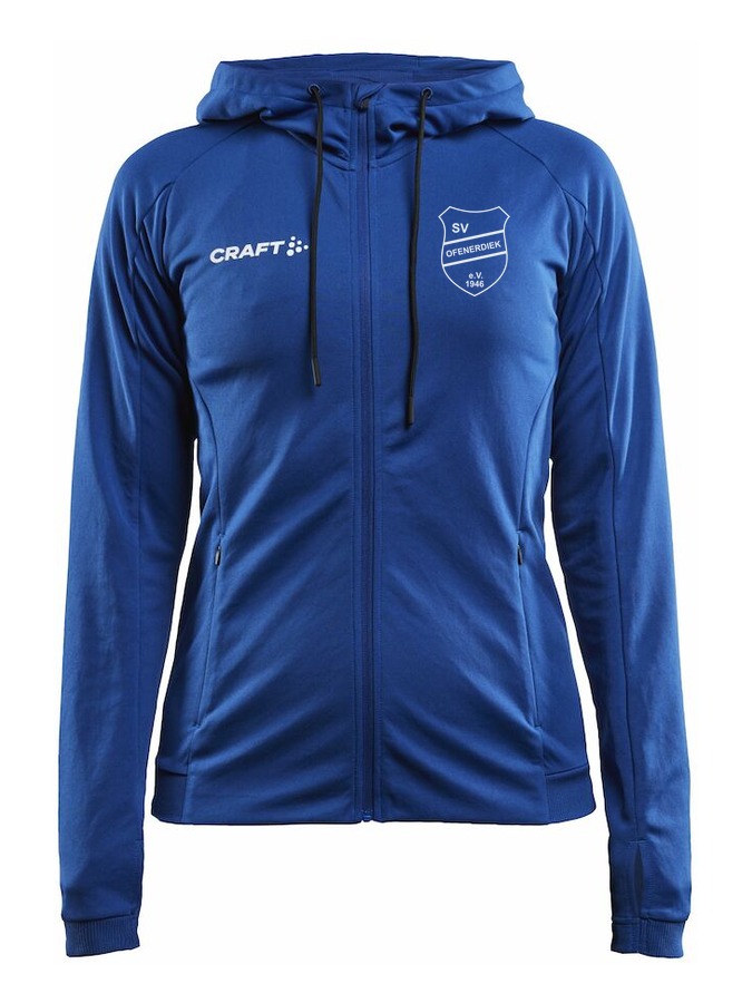 Craft Evolve Kapuzen-Trainingsjacke Damen