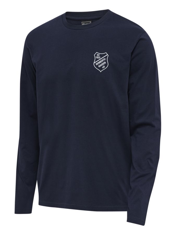 Hummel Red Basic T-Shirt Langarmshirt