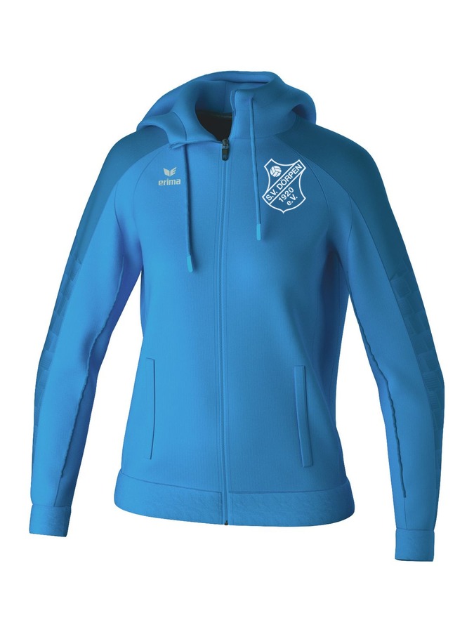 Erima Evo Star Trainingsjacke mit Kapuze Damen