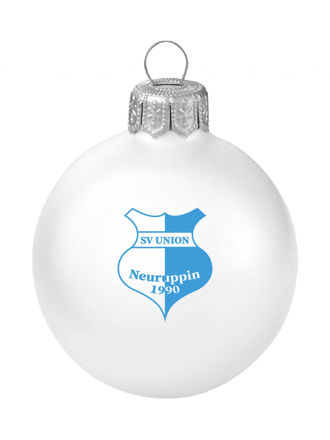 Weihnachtskugel Logo 8cm