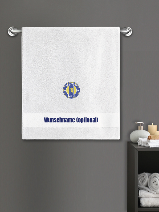 Badehandtuch Team Sticklogo