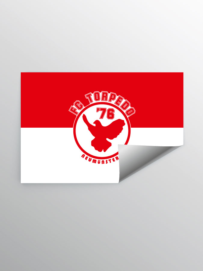 Aufkleber DIN A7 Logo