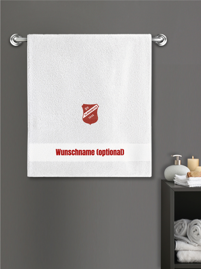 Badehandtuch Team Sticklogo