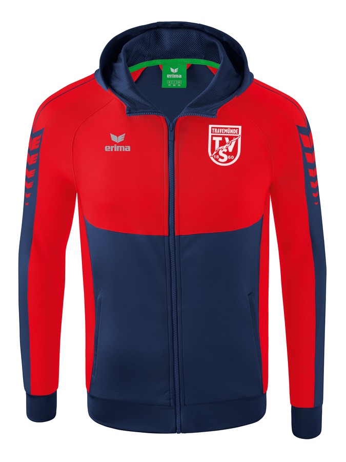 Erima Six Wings Trainingsjacke mit Kapuze