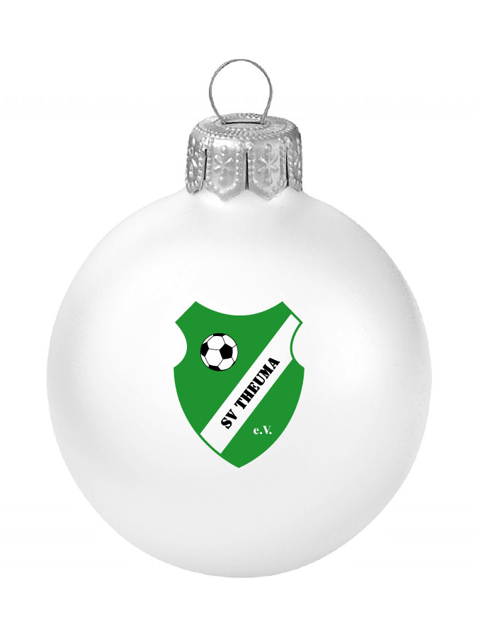 Weihnachtskugel Logo 8cm