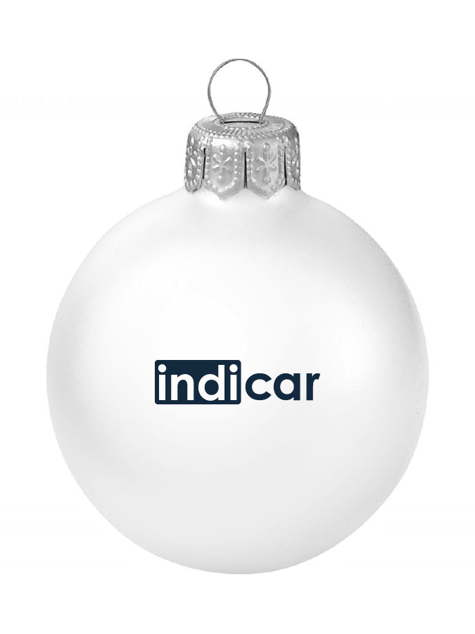 Weihnachtskugel Logo 8cm