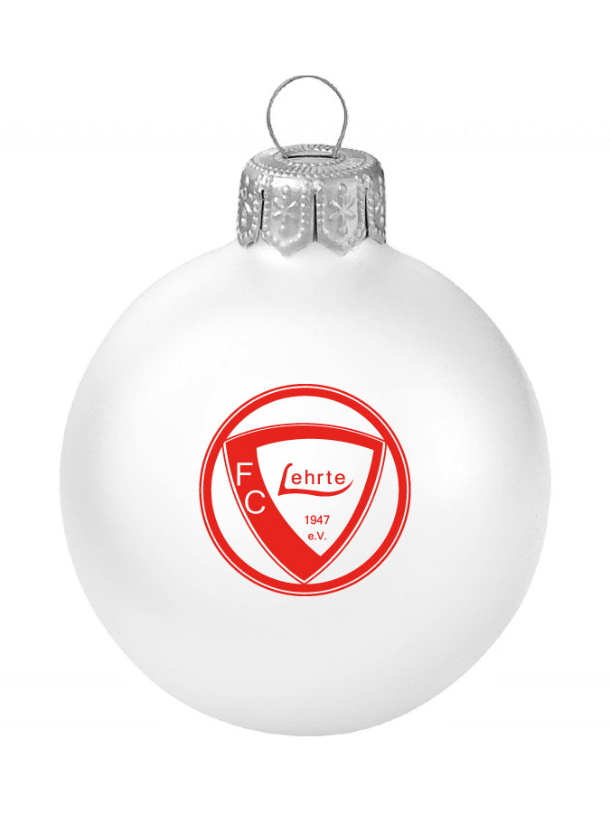 Weihnachtskugel Logo 8cm