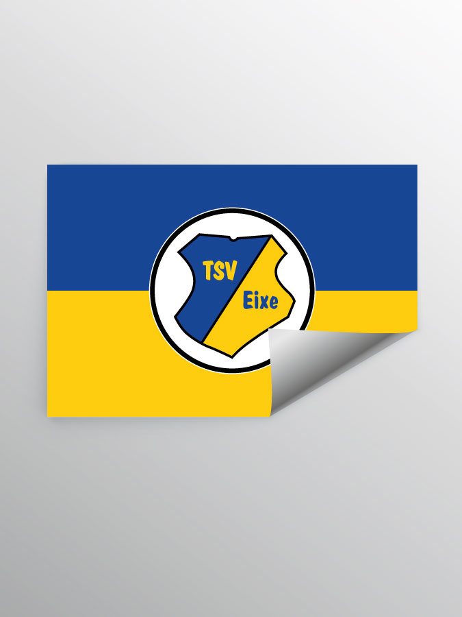 Aufkleber DIN A7 Logo