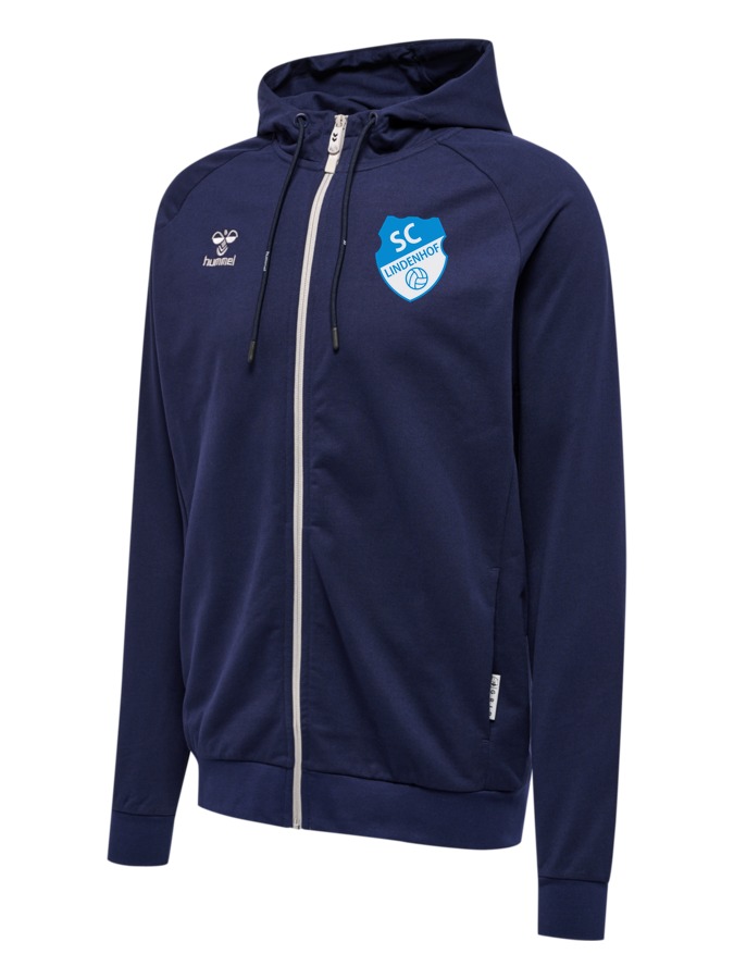 Hummel Move Grid Cotton Zip Hoodie